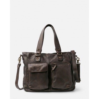 BIBA Sac bandoulière Keno Marron foncé.