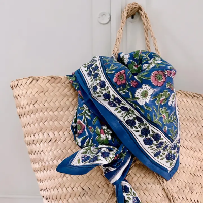 SO FAMILY Foulard Dheli Lavande.