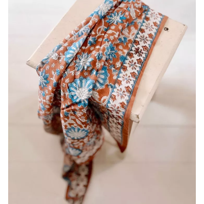 SO FAMILY Foulard Delhi Cannelle.