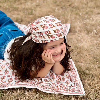 SO FAMILY Foulard Lise Brown.