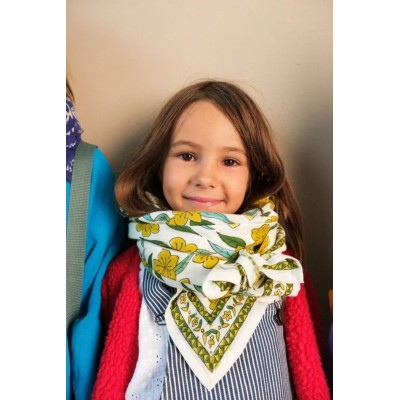 SO FAMILY Foulard Jaipur Ocre.