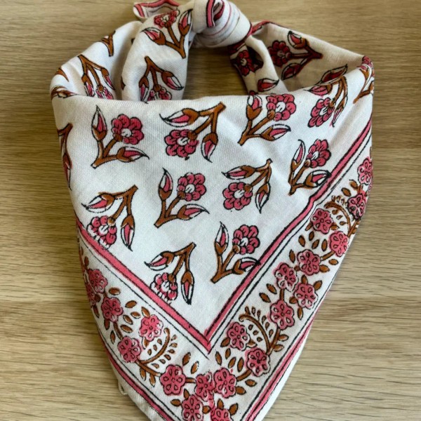 SO FAMILY Foulard Lise Brown Small.