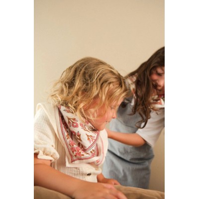 SO FAMILY Foulard Lise Brown Small.