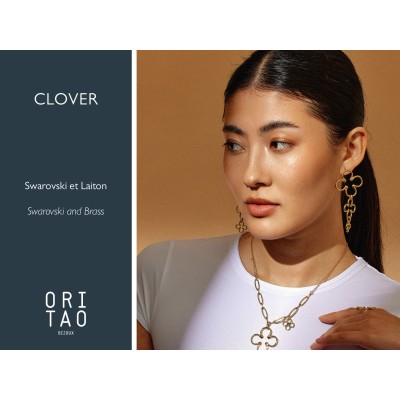 ORI TAO Bijoux Boucles d’oreilles Clover.
