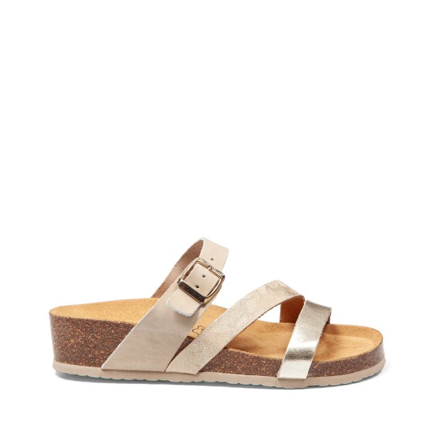 ARIMA - Mules Percale - Champagne