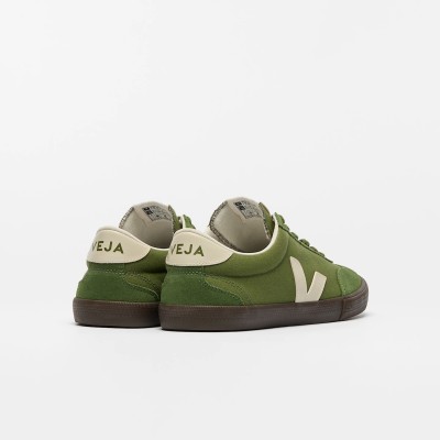 VEJA - Baskets Volley Canvas - Militaire