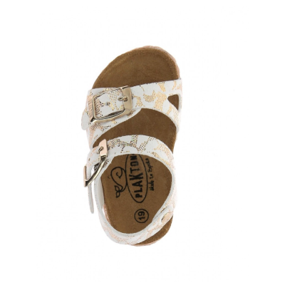 PLAKTON - Sandales Poxy - Blanc