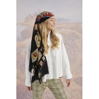 STORIATIPIC Echarpe Aspen Anthracite.