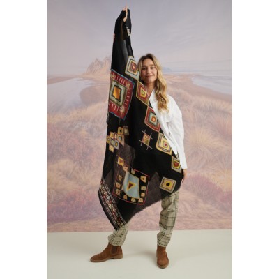 STORIATIPIC Echarpe Aspen Anthracite.