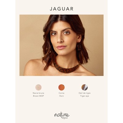 NATURE bijoux Bracelet Jaguar.
