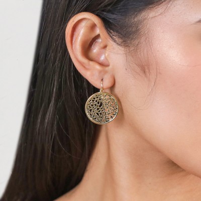 ORI TAO Bijoux Boucles d’oreilles Dormeuses Coralia.