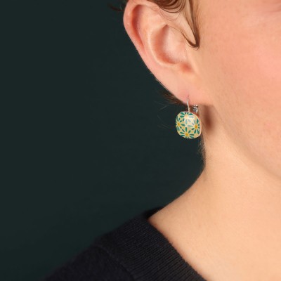 TARATATA bijoux Dormeuses Cactus.