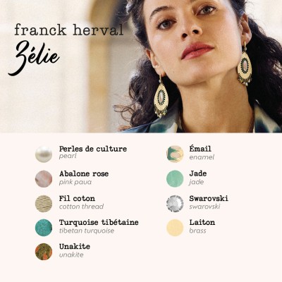 FRANCK HERVAL Bracelet Zélie.