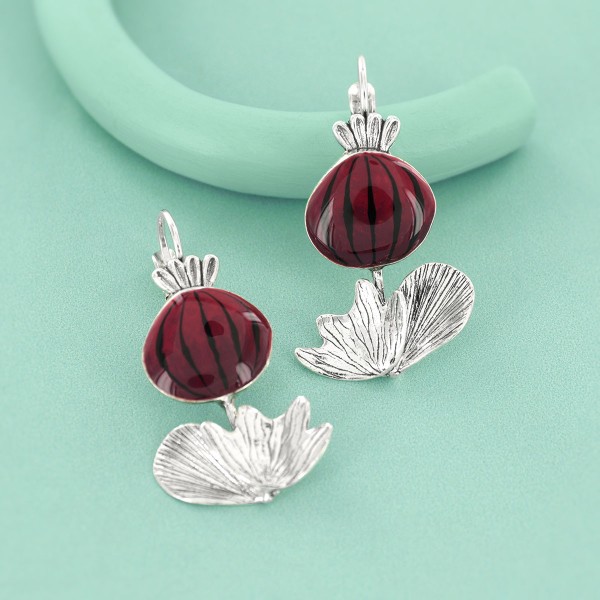 TARATATA bijoux Boucles d'oreilles Dormeuses Opium.