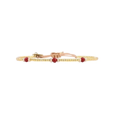 BELLE MAIS PAS QUE Bracelet Ruby Rush Nina.