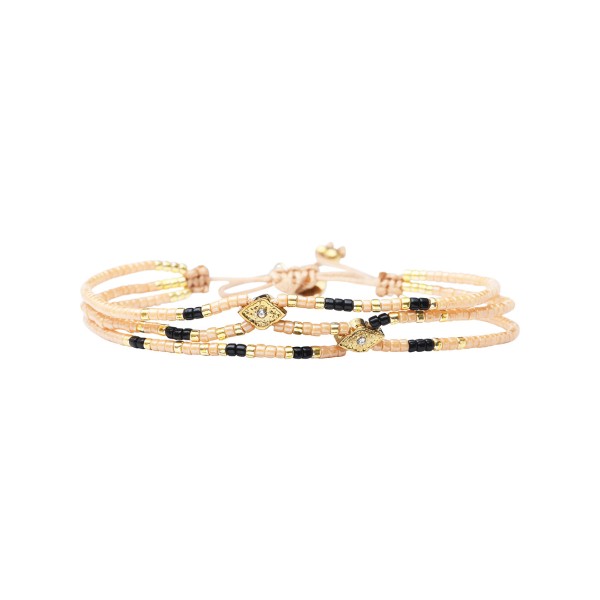 BELLE MAIS PAS QUE Bracelet Vida Mocha Uma.