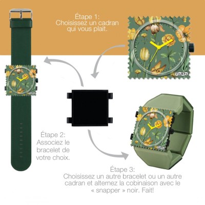 STAMPS Cadran de montre Figs.
