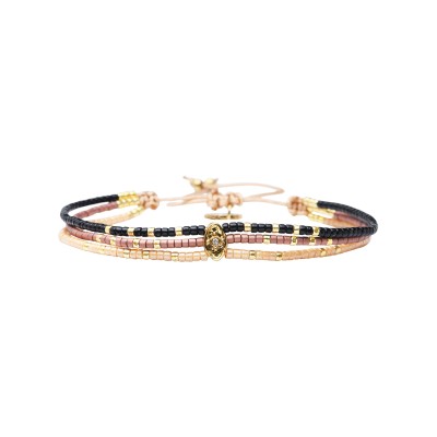 BELLE MAIS PAS QUE Bracelet Vida Mocha Maya.