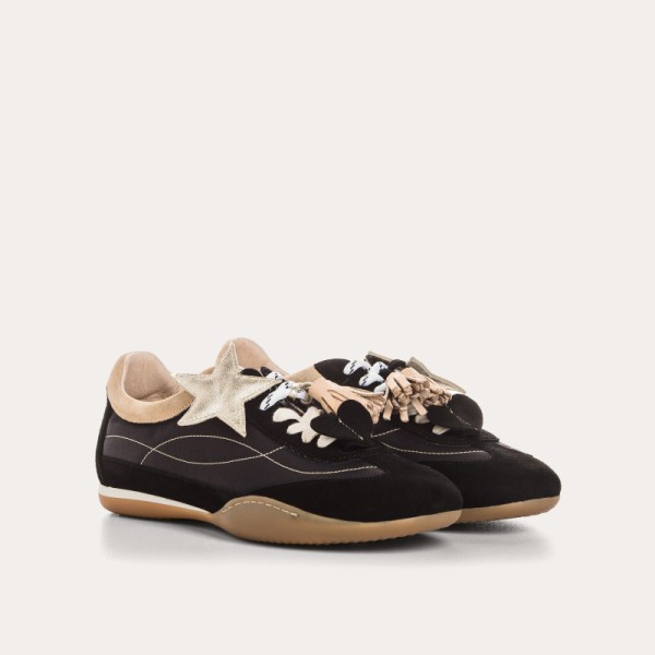 REQINS - Baskets Swan - Noir