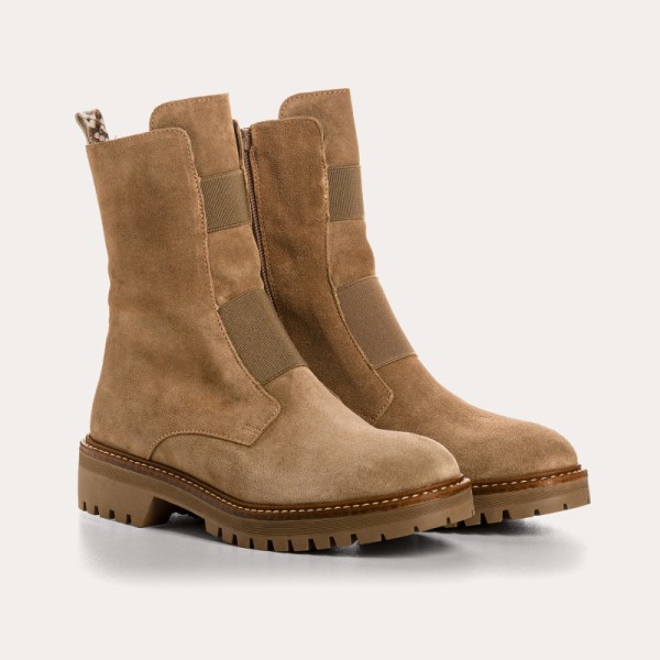 REQINS - Bottines Dusky - Havane