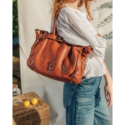 BIBA Sac bandoulière Boston Tan.