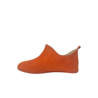 LA MAISON DE L'ESPADRILLE - Bottillon Perforé 2180 - Orange